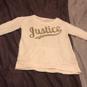 Justice sweatshirt